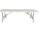 Mesa Portafolio Plegable Rectangular 2.40 mts
